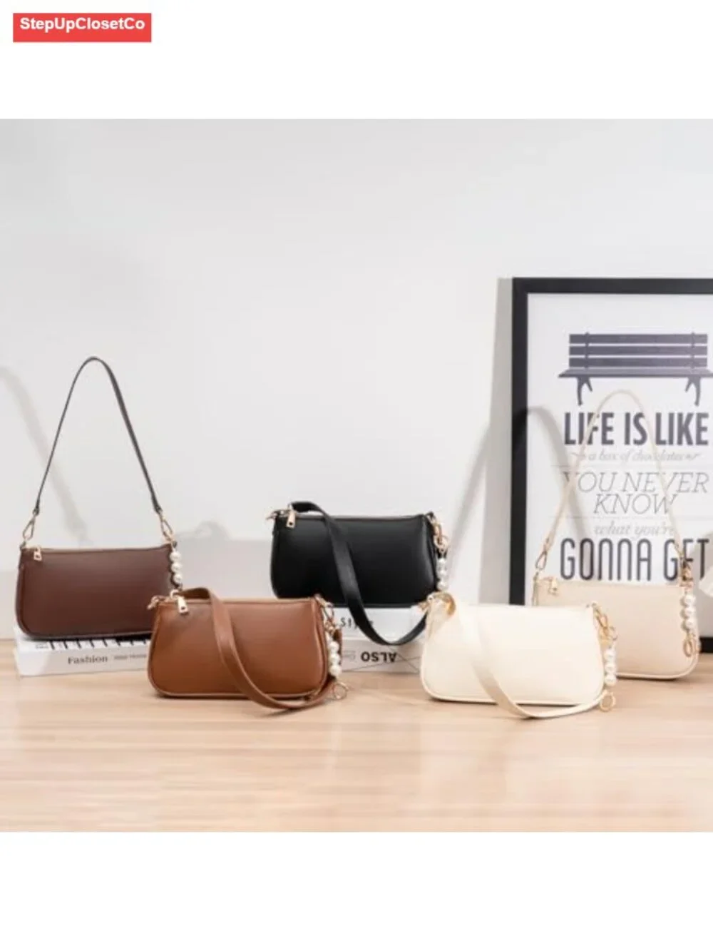 Women Vegan Leather Straw Hobo Crossbody Bag with 3 Straps
